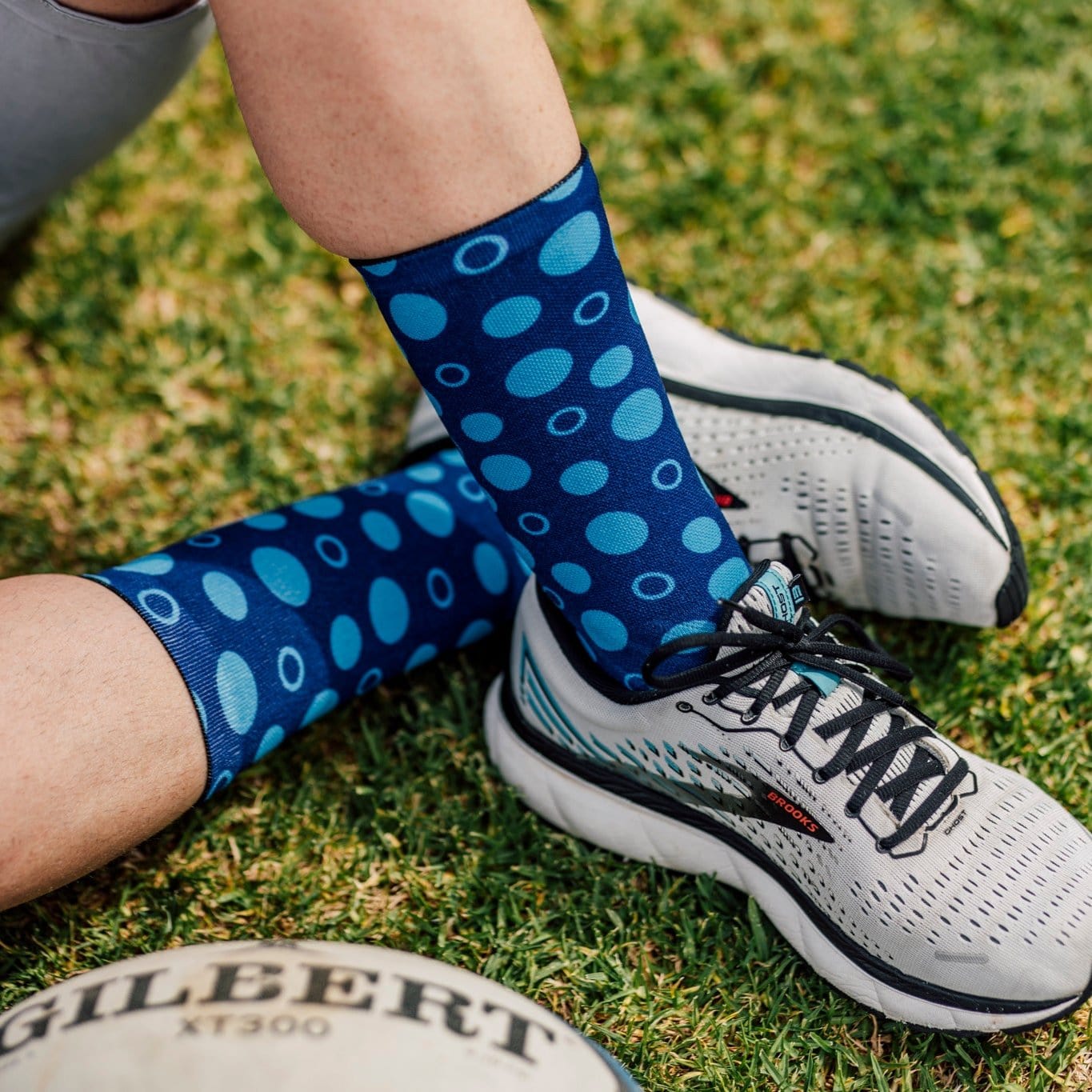 botthms Bulls Polkadot Socks Crew Socks